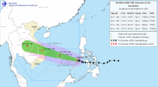 Bão số 13 đã vào Biển Đông, giật cấp 16, khu vực ven biển nước dâng cao đến 6m
