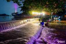 Hồ Dầu Tiếng xả nước liên tục 7 ngày, cảnh báo ngập vùng hạ du sông Sài Gòn