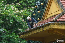 Nhà thờ Hà Nội trang hoàng rực rỡ, sẵn sàng lên đèn đón Giáng sinh