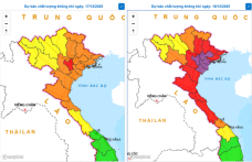 Miền Bắc ô nhiễm không khí trở lại