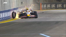 Đua xe F1, thử nghiệm Singapore GP: "Lão tướng" Alonso gây bất ngờ, Norris và Leclerc va chạm trong pit-lane