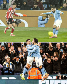 Sao Man City kiến tạo kiểu rabona, Pep nói "Messi còn chưa làm được"