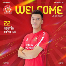 Tiền đạo Tiến Linh ra mắt đội bóng mới